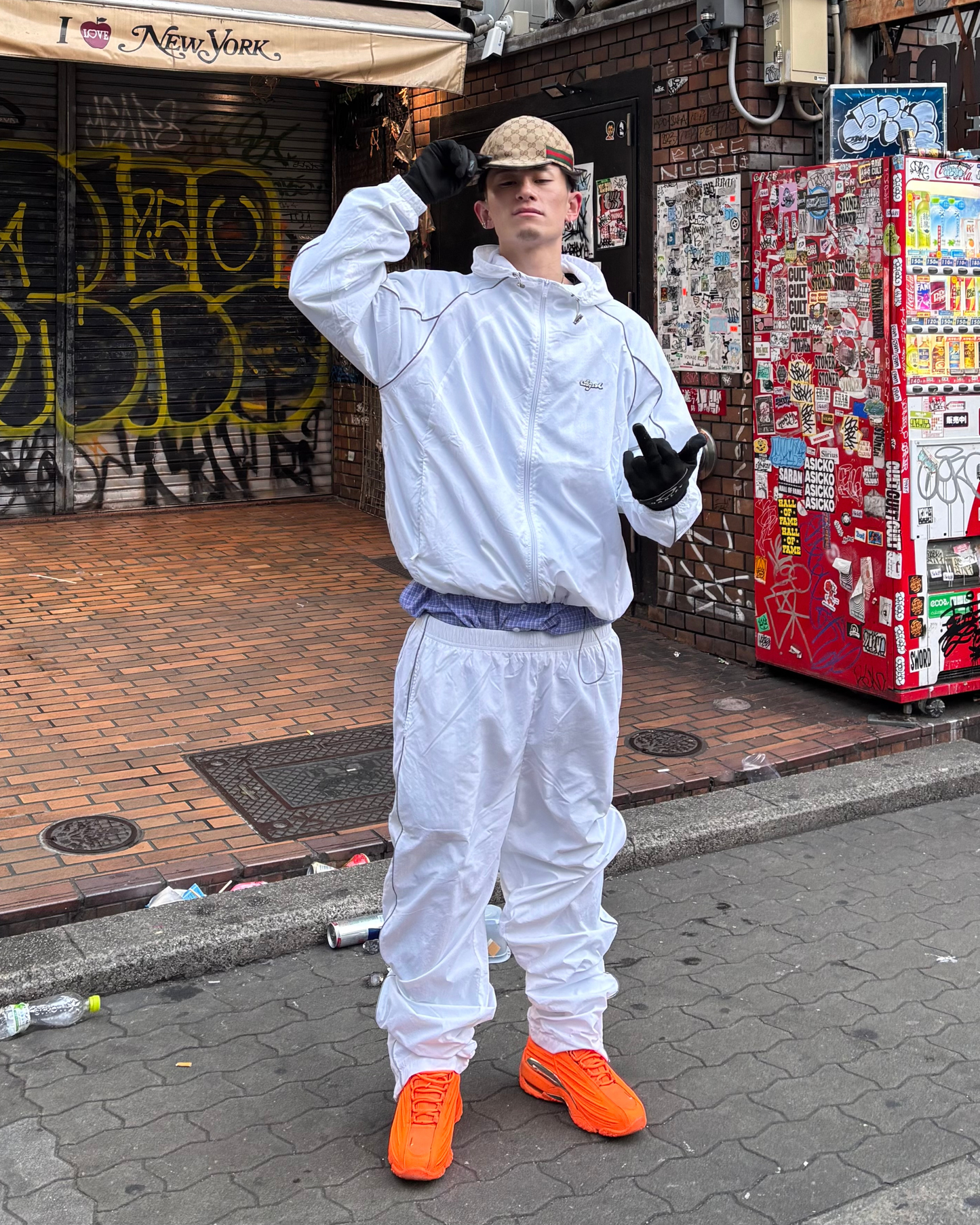 TENUE NYLON VESTE + PANTALON