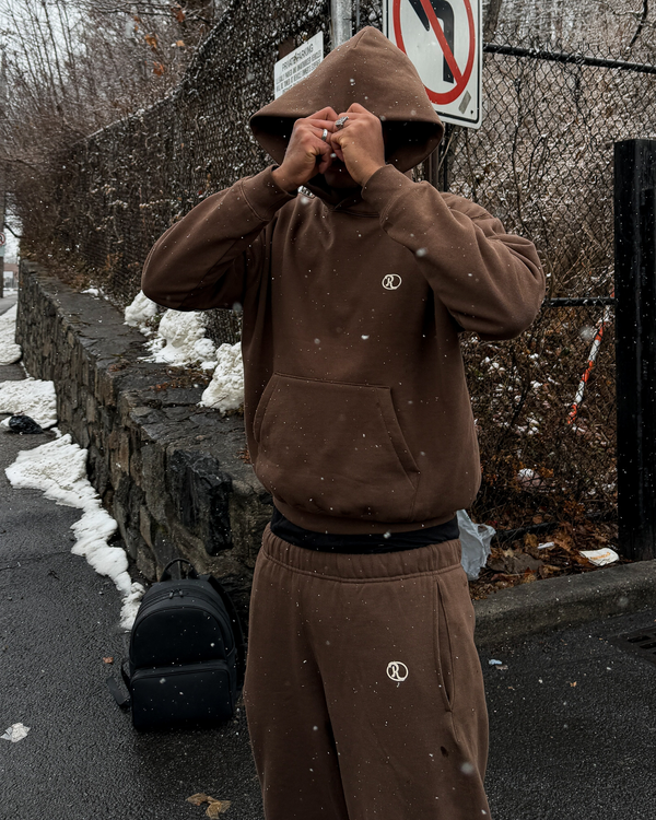 TENUE HOODIE + BAGGY JOGGER MOCHA