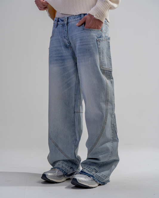 JEAN BAGGY FLARE [BLEU]