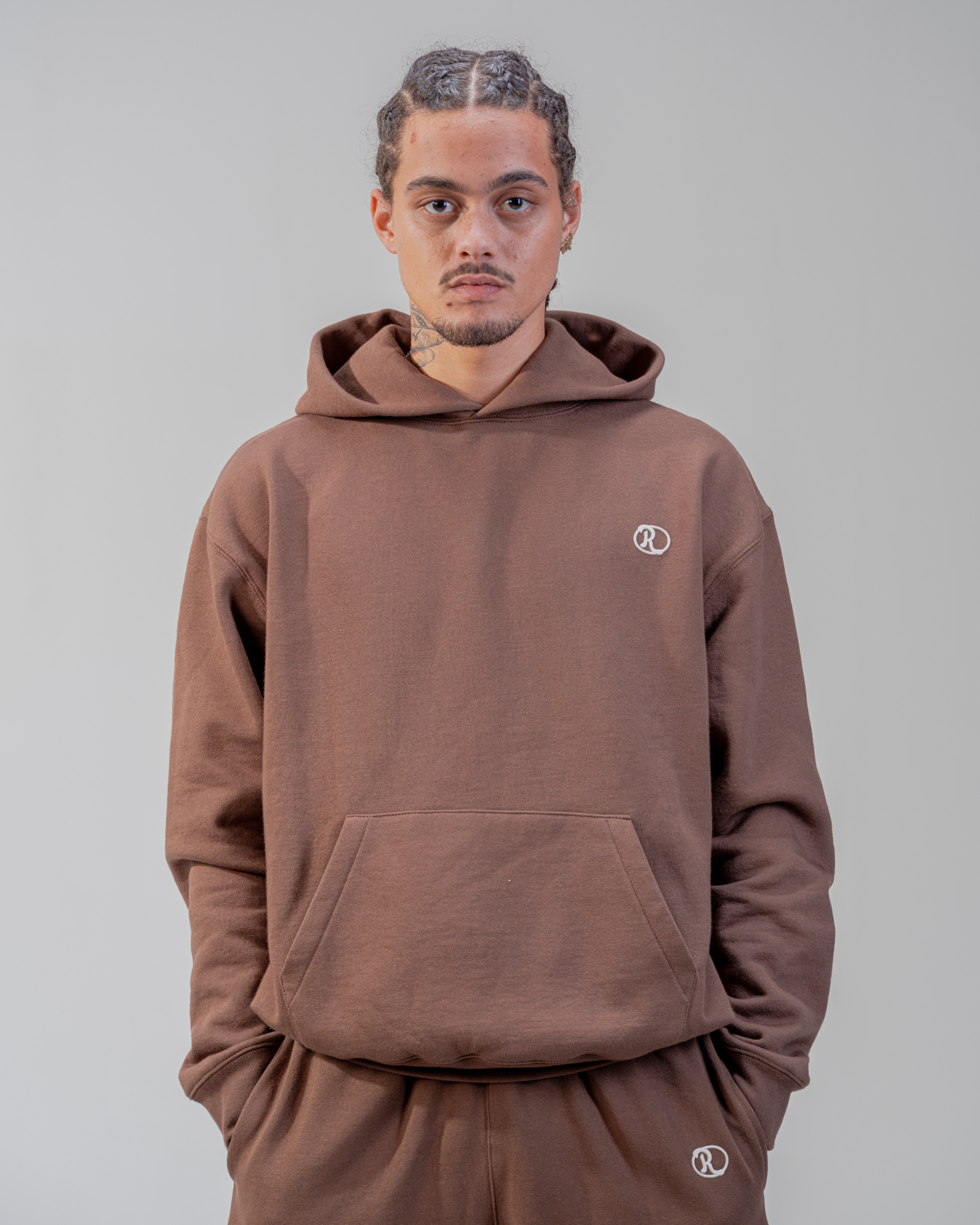 SWEAT À CAPUCHE [MOCHA]