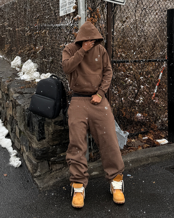 TENUE HOODIE + BAGGY JOGGER MOCHA