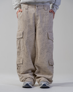PANTALON CARGO BAGGY [BEIGE] thumbnail