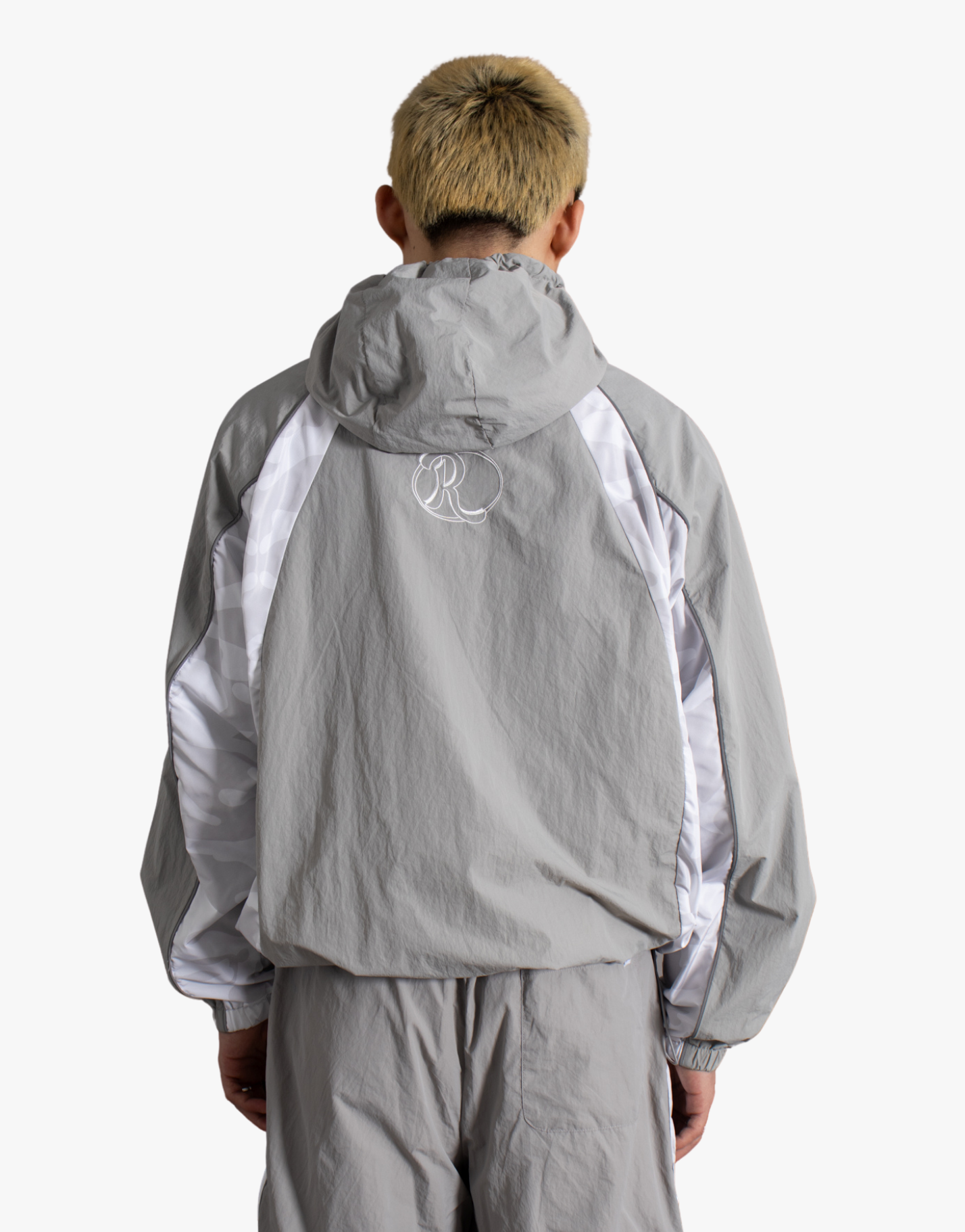 VESTE NYLON [GRIS]