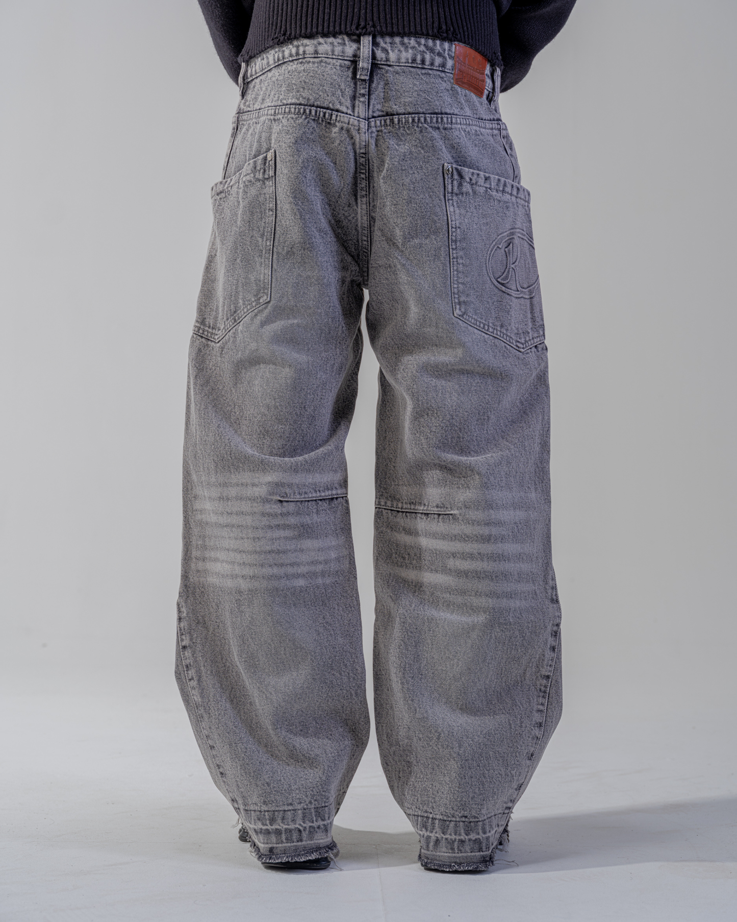 JEAN BAGGY FLARE [GRIS]
