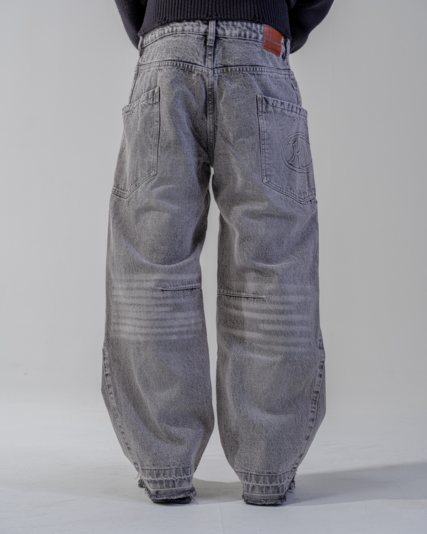 JEAN BAGGY FLARE [GRIS]