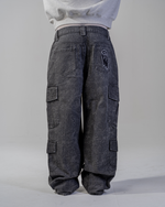 PANTALON CARGO BAGGY [NOIR] thumbnail