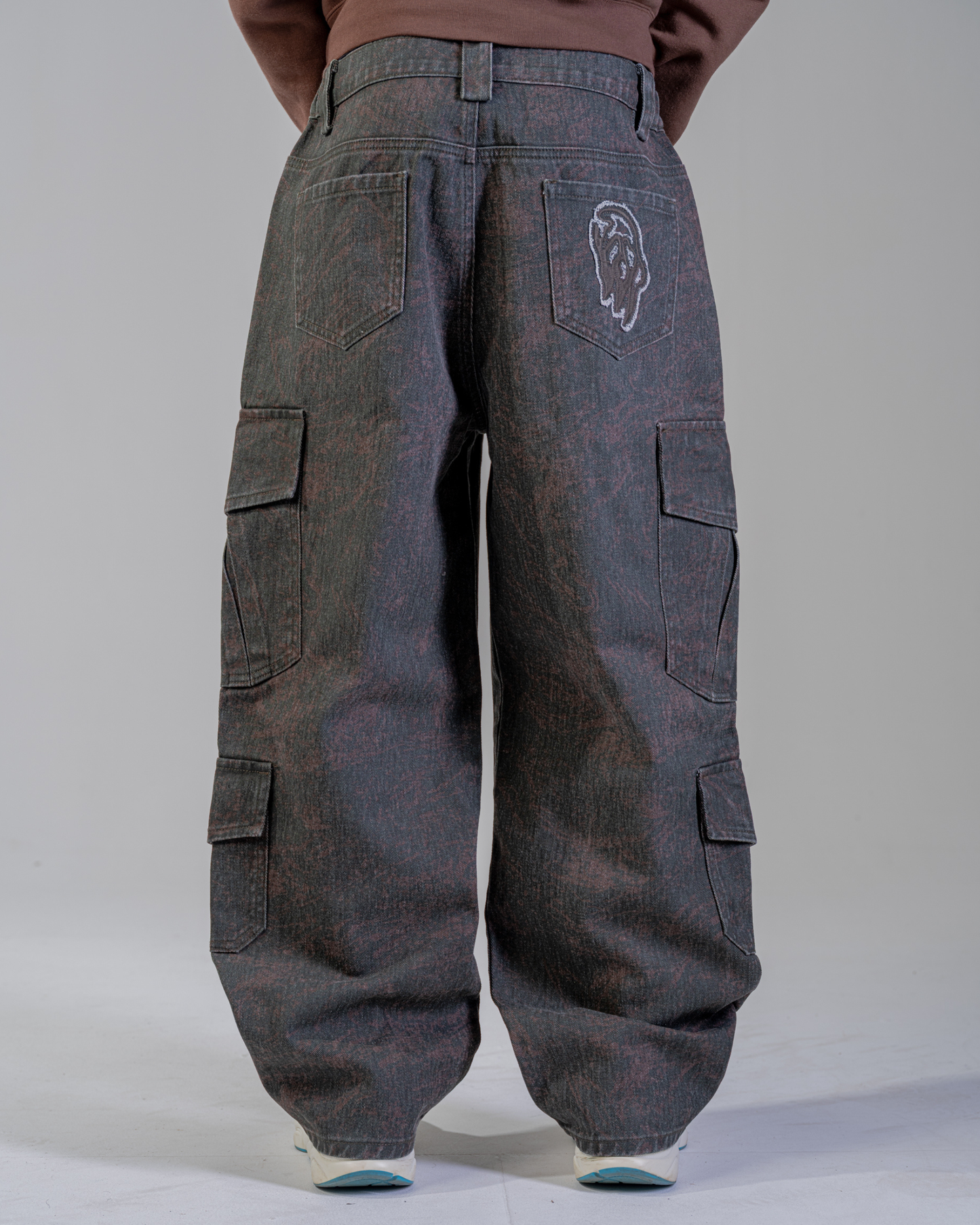 PANTALON CARGO BAGGY [KAKI]