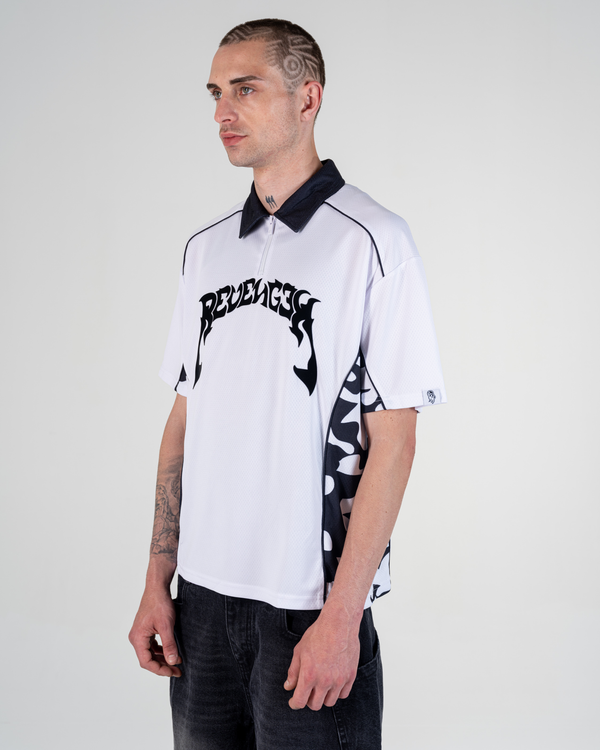 POLO CAMO EN MAILLE [NOIR]
