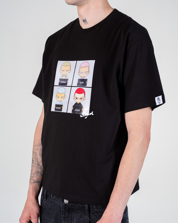 T-SHIRT MUGSHOT [NOIR]