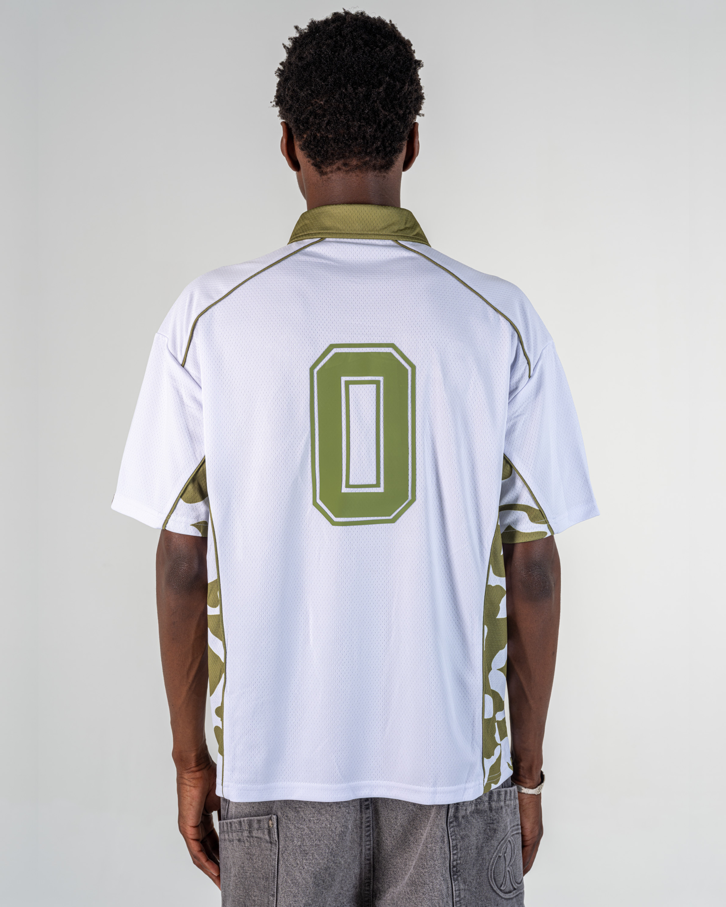 CAMO-STRICKPOLO [GRÜN]