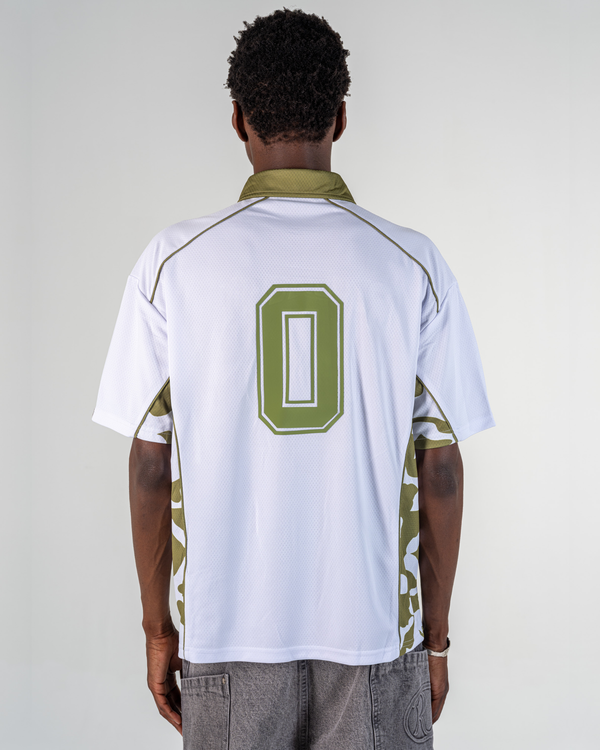 POLO CAMO EN MAILLE [VERT]