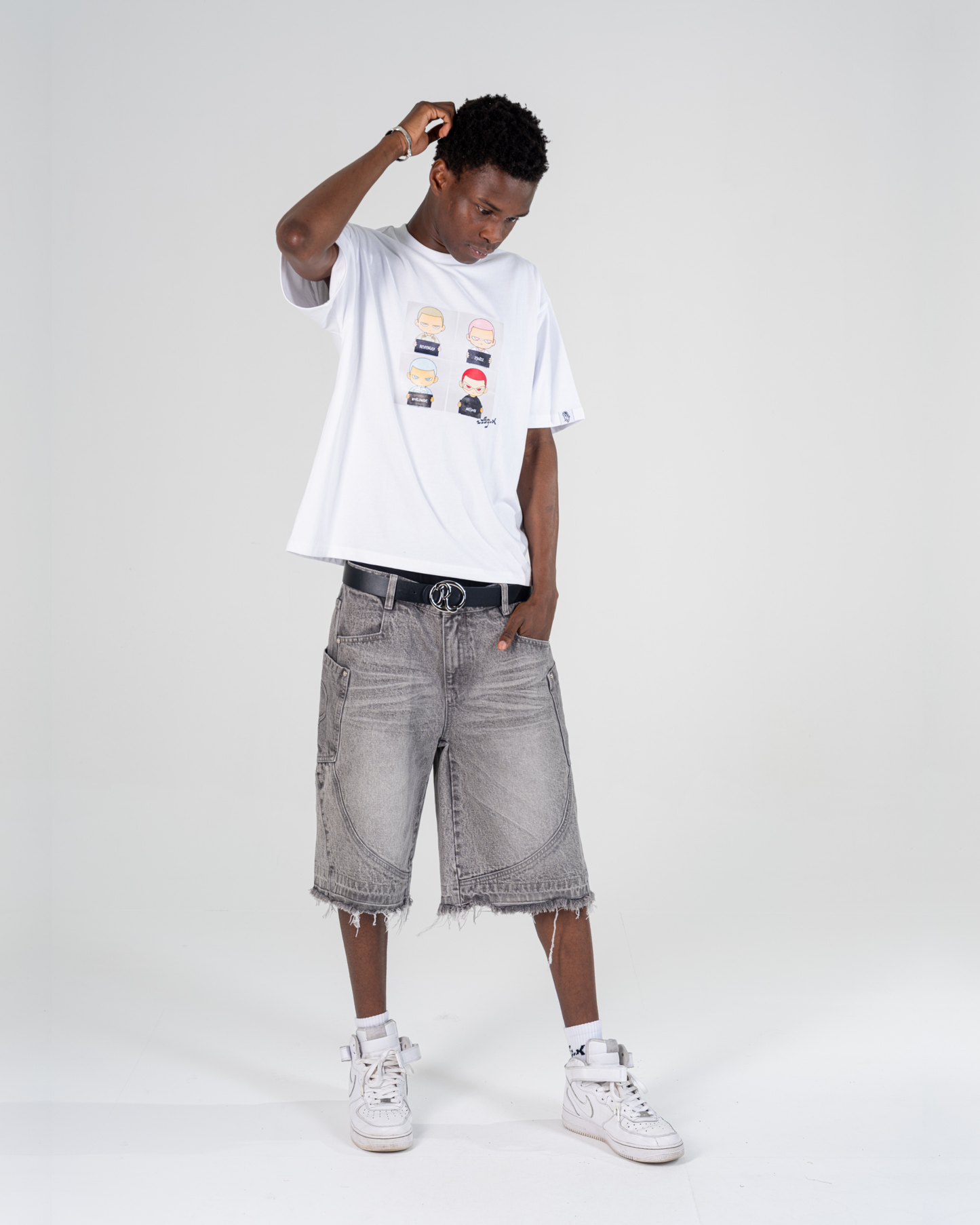 MUGSHOT TEE [WEIß]