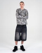 LONGSLEEVE WAFFLE CAMO [GRIS] thumbnail