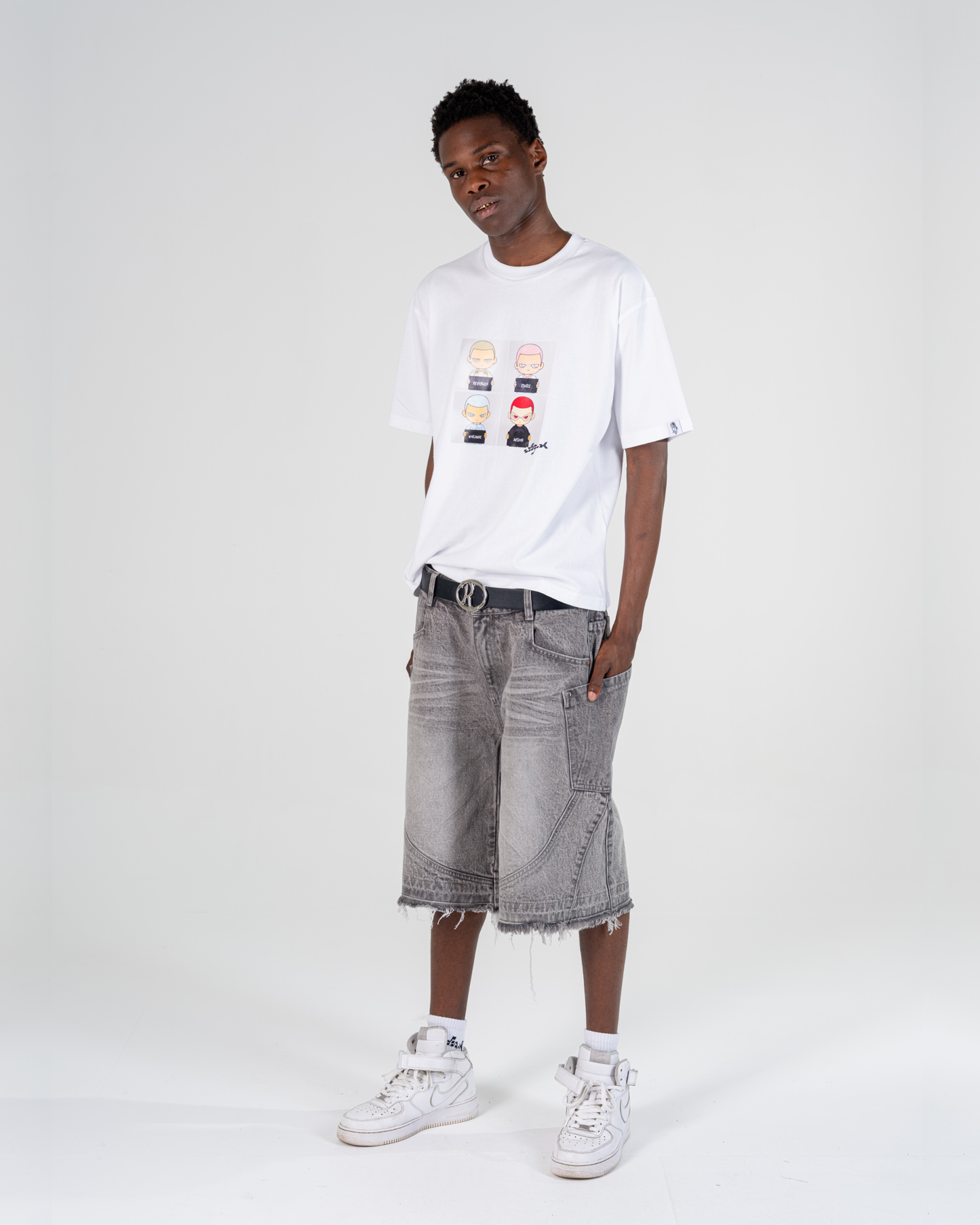 MUGSHOT TEE [WEIß]