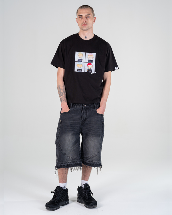 T-SHIRT MUGSHOT [NOIR]