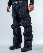 FLARE FIT ZIPPED JEAN FLAMES thumbnail