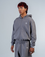 SWEAT ZIPPÉ [STONE GREY] thumbnail