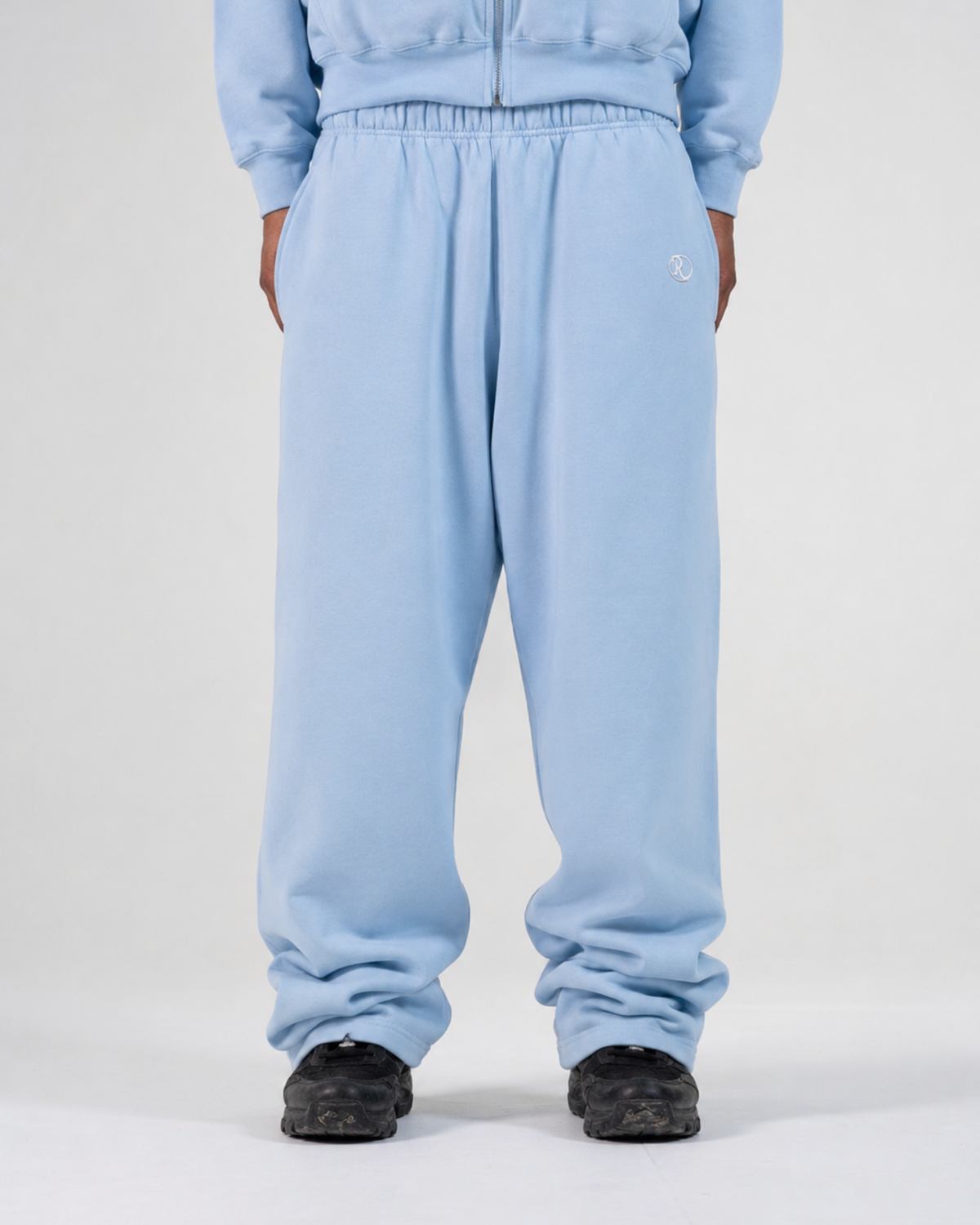 PANTALON JOGGER BAGGY [BABY BLUE]