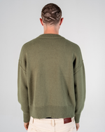 PULL EN MAILLE [OLIVE] thumbnail