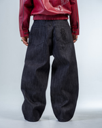 JEAN RAW FLARE BAGGY FIT [NOIR] thumbnail