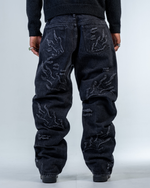 FLARE FIT ZIPPED JEAN FLAMES thumbnail