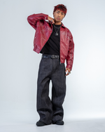 JEAN RAW FLARE BAGGY FIT [NOIR] thumbnail