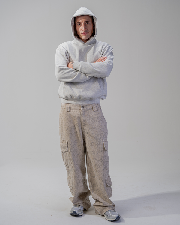 PANTALON CARGO BAGGY [BEIGE]
