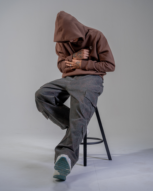 PANTALON CARGO BAGGY [KAKI]