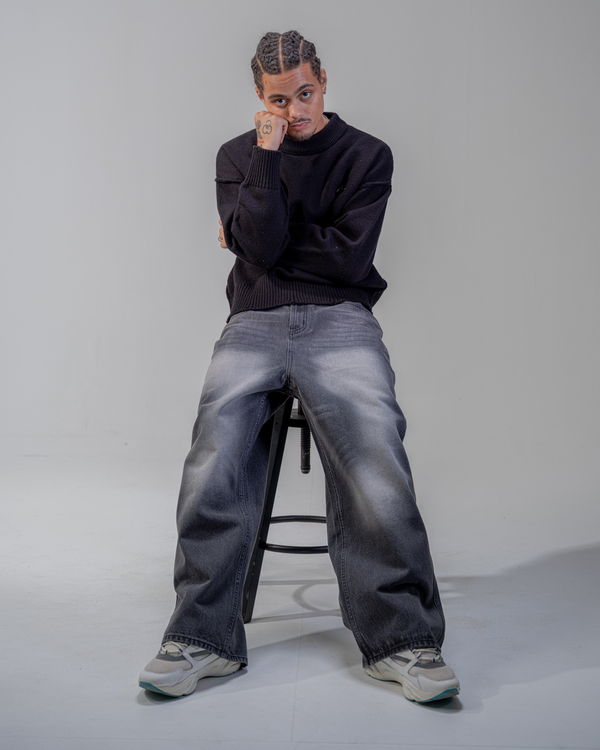 JEAN BAGGY FIT [NOIR]
