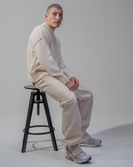 JEAN FLARE FIT ZIPPÉ [BEIGE] thumbnail
