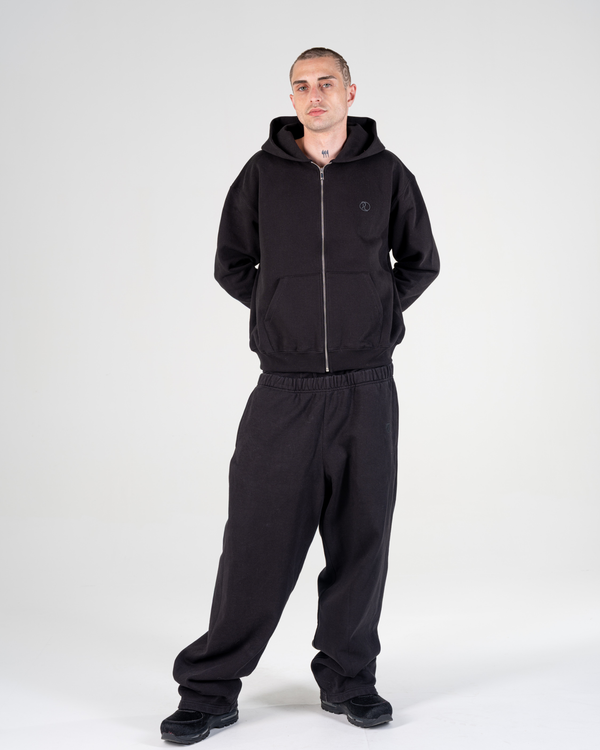 SWEAT ZIPPÉ [NOIR]