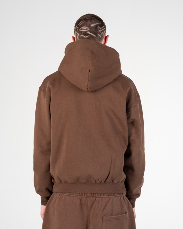 SWEAT ZIPPÉ [MOCHA]