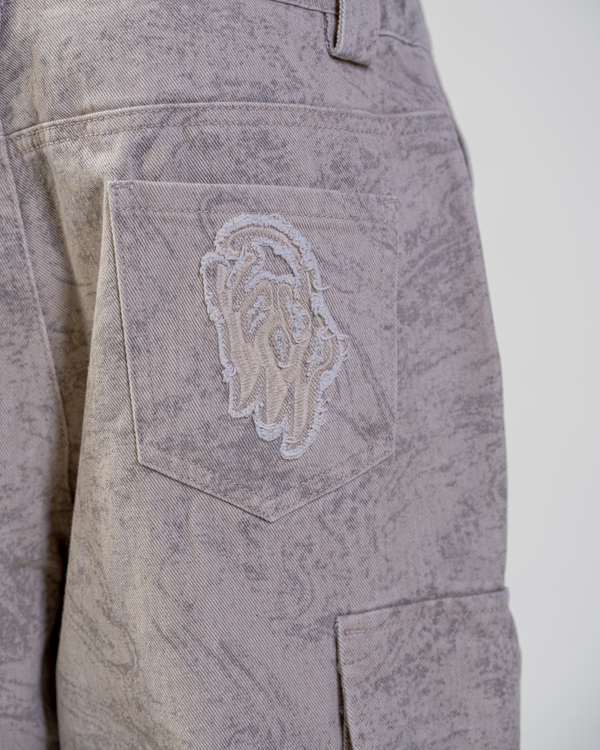PANTALON CARGO BAGGY [BEIGE]