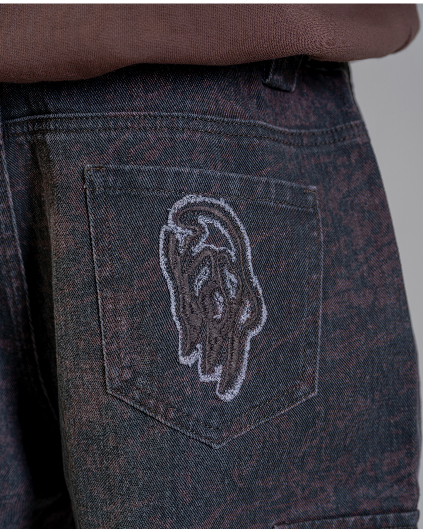 PANTALON CARGO BAGGY [KAKI]