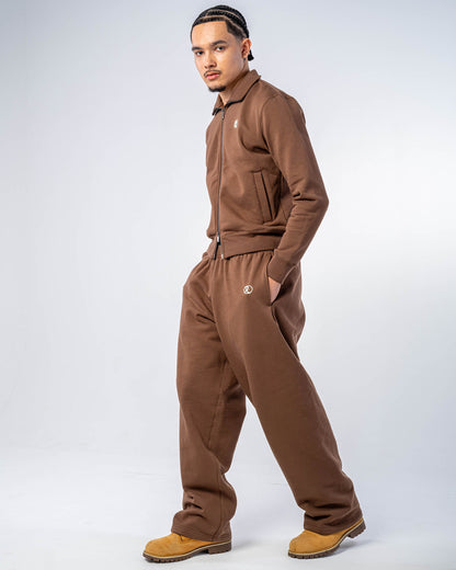 VESTE DOUBLE ZIP [MOCHA]