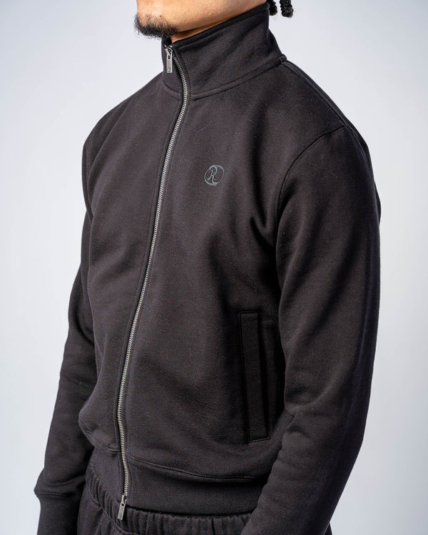 VESTE DOUBLE ZIP [NOIR]