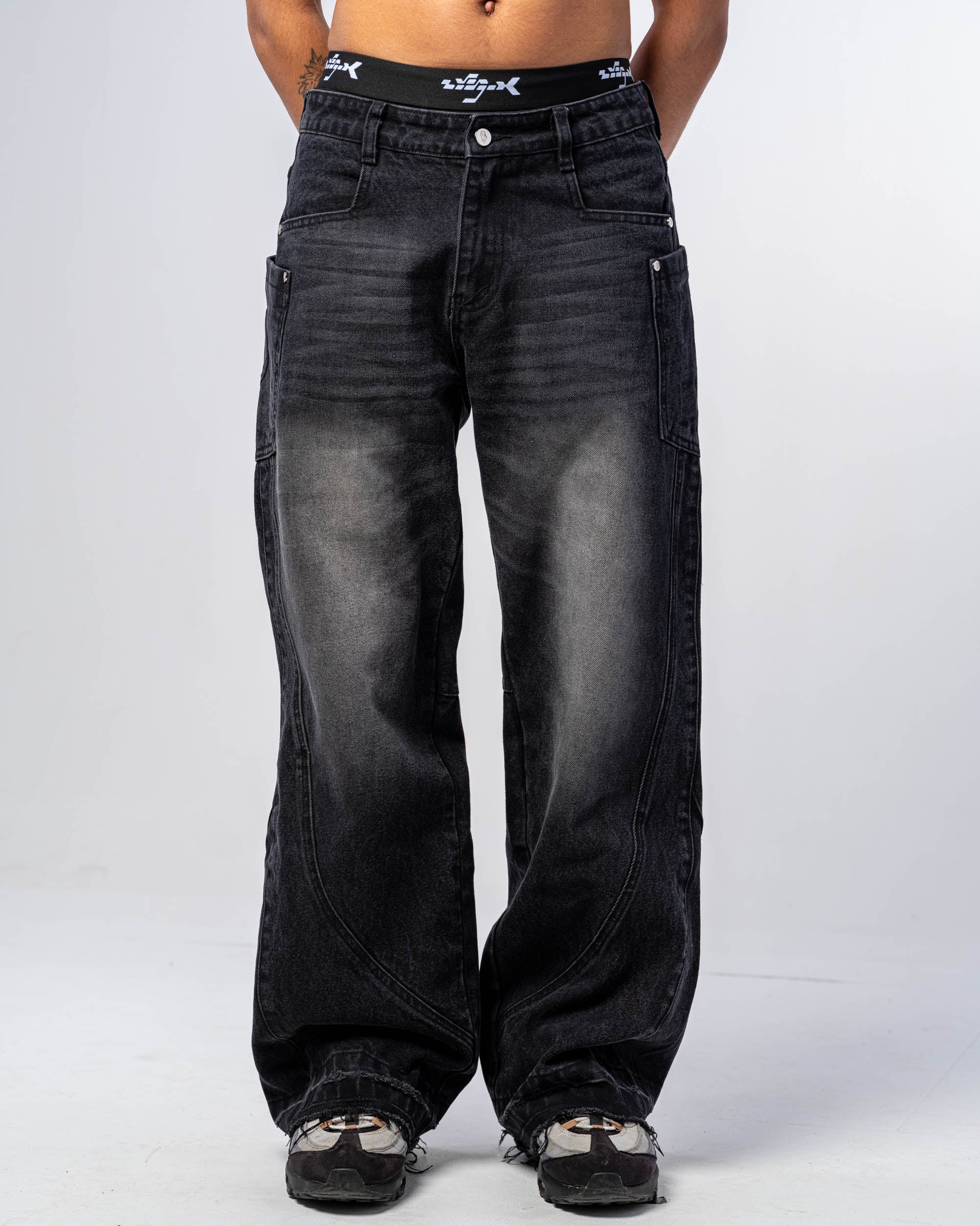 JEAN BAGGY FLARE [NOIR]