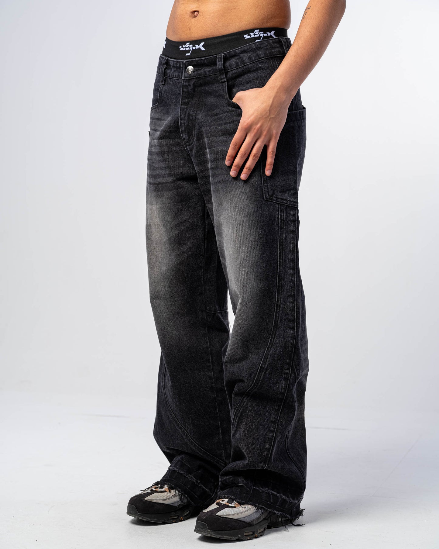 JEAN BAGGY FLARE [NOIR]