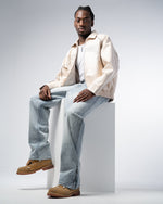 JEAN FLARE FIT ZIPPÉ [BLEU] thumbnail