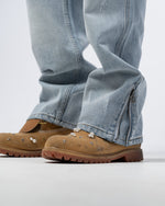 JEAN FLARE FIT ZIPPÉ [BLEU] thumbnail