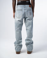 JEAN FLARE FIT ZIPPÉ [BLEU] thumbnail