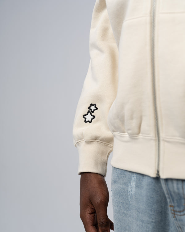 SWEAT ZIP ARABIC [BEIGE]