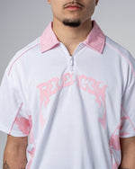 POLO CAMO EN MAILLE [ROSE] thumbnail