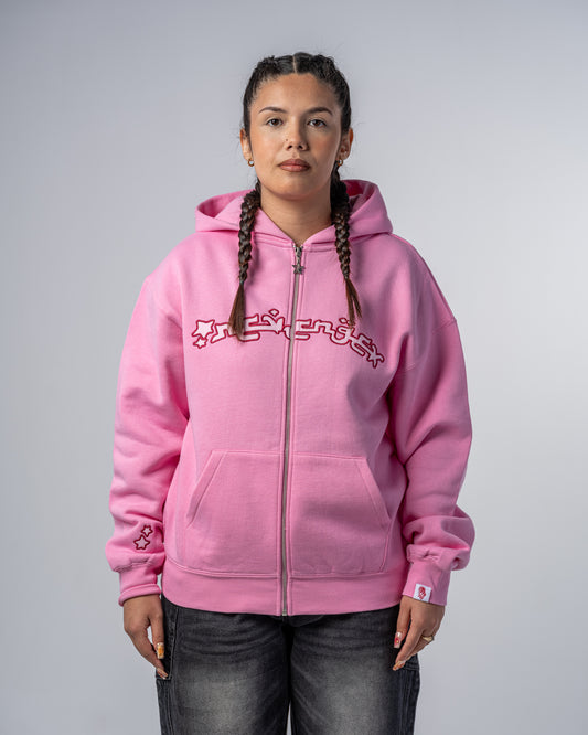 SWEAT ZIP ARABIC [ROSE]